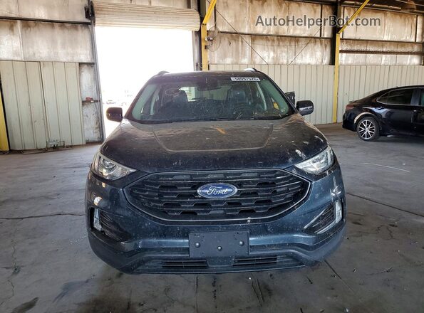 2FMPK4J93NBA12903 2022 FORD EDGE Blue Вид спереду