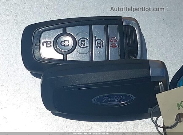 2FMPK4J93NBA19673 2022 FORD EDGE Blue წინა პანელის ხედი