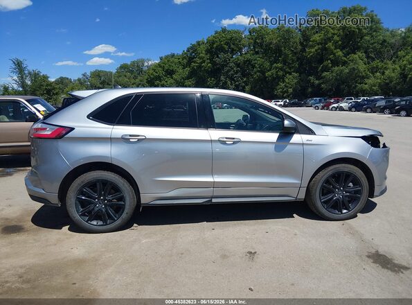 2FMPK4J93NBA25313 2022 FORD EDGE Silver Սալոնի հետևի տեսք
