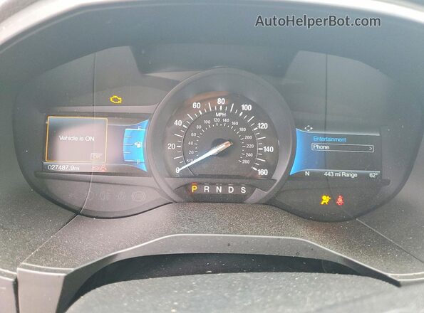 2FMPK4J93RBA56499 2024 FORD EDGE Red ხელსაწყოთა პანელის ხედი