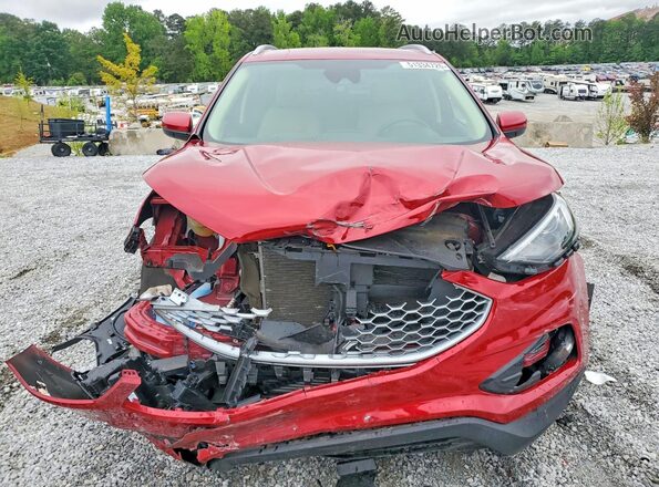 2FMPK4J93RBA56499 2024 FORD EDGE Red წინა ხედი