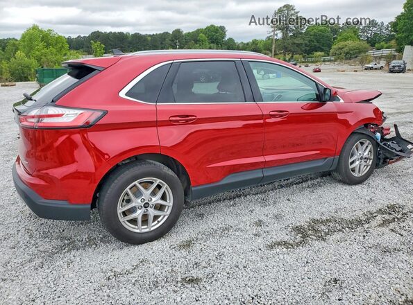 2FMPK4J93RBA56499 2024 FORD EDGE Red უკანა მარჯვენა