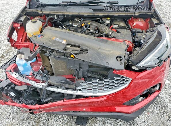 2FMPK4J93RBA56499 2024 FORD EDGE Red ძრავის განყოფილების ხედი