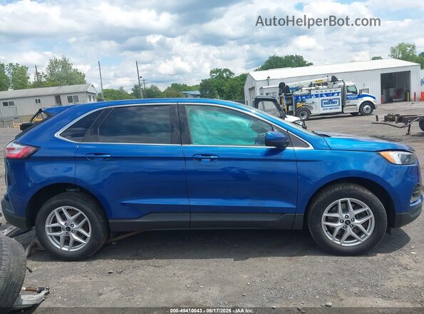 2FMPK4J93RBA63940 2024 FORD EDGE Blue Սալոնի 360 աստիճան տեսք