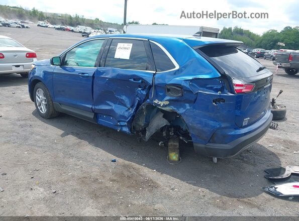 2FMPK4J93RBA63940 2024 FORD EDGE Blue Հետևի ձախ