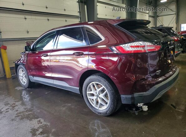 2FMPK4J93RBB09850 2024 FORD EDGE Maroon Tył lewy