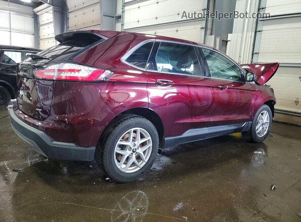 2FMPK4J93RBB09850 2024 FORD EDGE Maroon Tył prawy