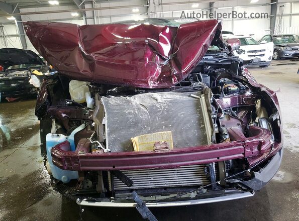 2FMPK4J93RBB09850 2024 FORD EDGE Maroon Widok z przodu