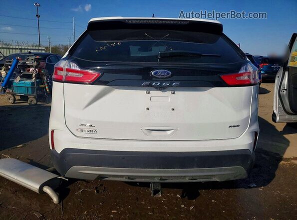 2FMPK4J93RBB26454 2024 FORD EDGE White Հետևի տեսք