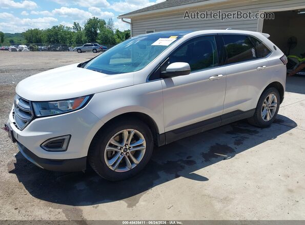 2FMPK4J94GBB29263 2016 FORD EDGE White Przód lewy