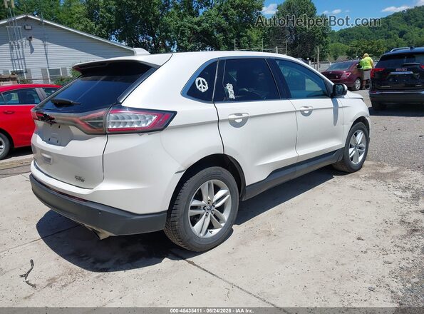 2FMPK4J94GBB29263 2016 FORD EDGE White Tył prawy