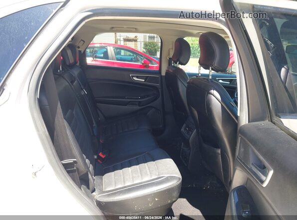 2FMPK4J94GBB29263 2016 FORD EDGE White Widok naklejki z numerem VIN
