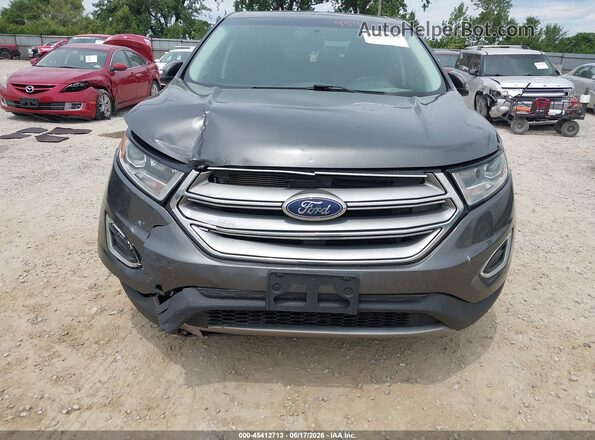 2FMPK4J94GBC35678 2016 FORD EDGE Gray Vista frontal