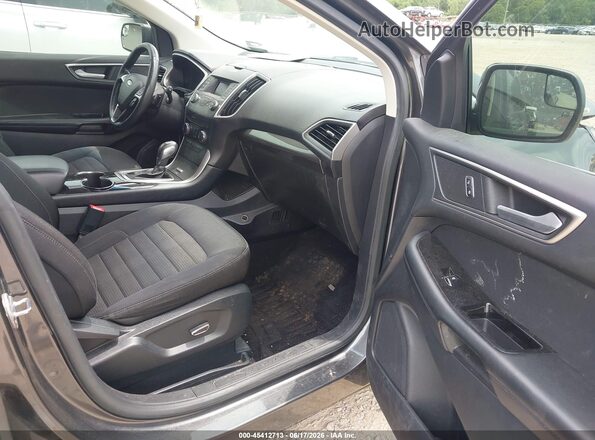2FMPK4J94GBC35678 2016 FORD EDGE Gray Vista interior delantera