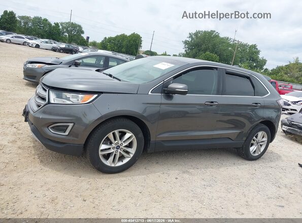 2FMPK4J94GBC35678 2016 FORD EDGE Gray Vista interior de 360 grados