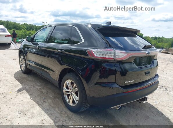 2FMPK4J94GBC38970 2016 FORD EDGE Черный Задняя левая четверть