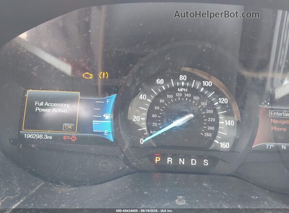 2FMPK4J94GBC38970 2016 FORD EDGE Черный Вид задних сидений
