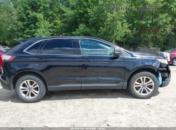 2FMPK4J94GBC38970 2016 FORD EDGE Черный Панорамный вид салона 360°