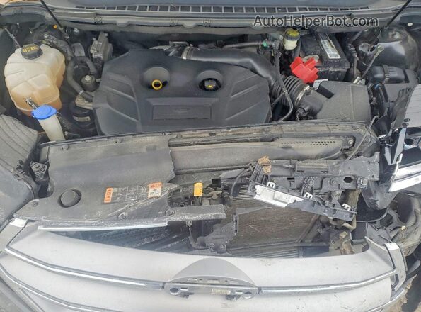 2FMPK4J94HBB44945 2017 FORD EDGE Gray Engine compartment view