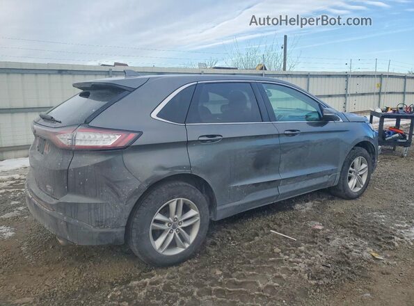 2FMPK4J94HBB44945 2017 FORD EDGE Gray Rear right