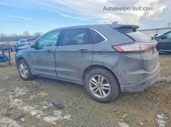 2FMPK4J94HBB44945 2017 FORD EDGE Gray Rear left