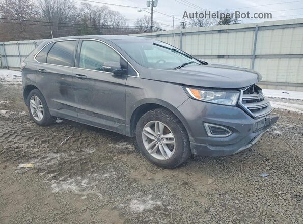 2FMPK4J94HBB44945 2017 FORD EDGE Gray Front right