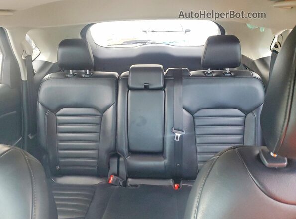 2FMPK4J94HBB44945 2017 FORD EDGE Gray Rear seats view
