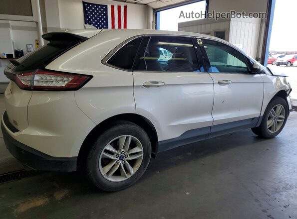 2FMPK4J94HBC16615 2017 FORD EDGE White Задня права чверть