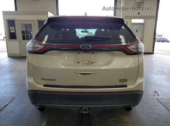 2FMPK4J94HBC16615 2017 FORD EDGE White Вид ззаду
