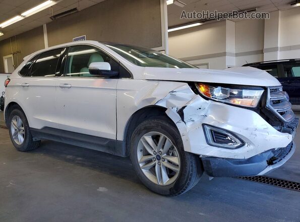 2FMPK4J94HBC16615 2017 FORD EDGE White Передня права чверть