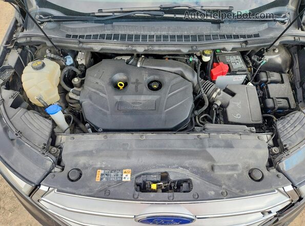 2FMPK4J94HBC33740 2017 FORD EDGE Gray Rear interior view