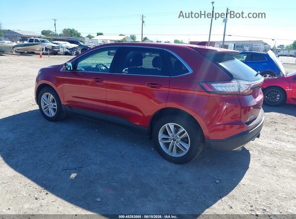 2FMPK4J94JBC43044 2018 FORD EDGE Red Tył lewy