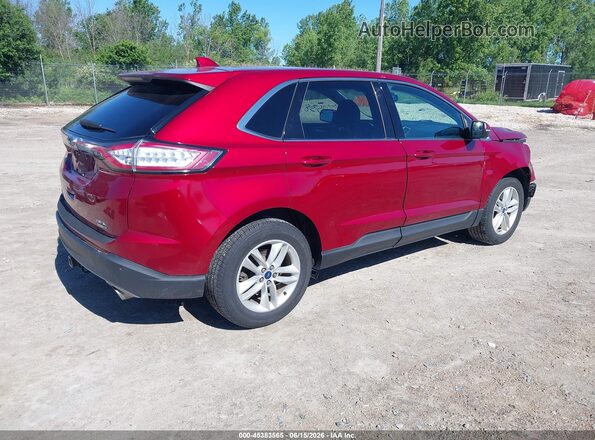 2FMPK4J94JBC43044 2018 FORD EDGE Red Tył prawy