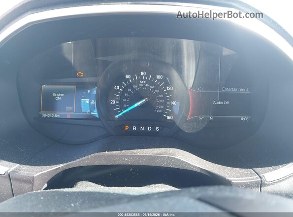 2FMPK4J94JBC43044 2018 FORD EDGE Red Widok tylnych siedzeń