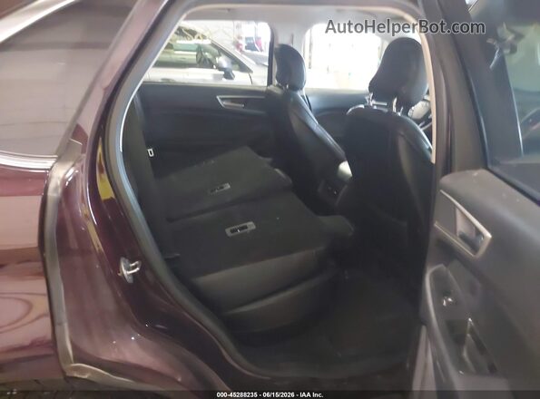 2FMPK4J94JBC46820 2018 FORD EDGE Burgundy Widok naklejki z numerem VIN