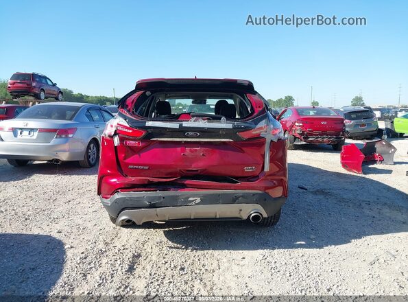 2FMPK4J94KBB15095 2019 FORD EDGE Красный 