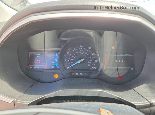2FMPK4J94KBB38876 2019 FORD EDGE Maroon 