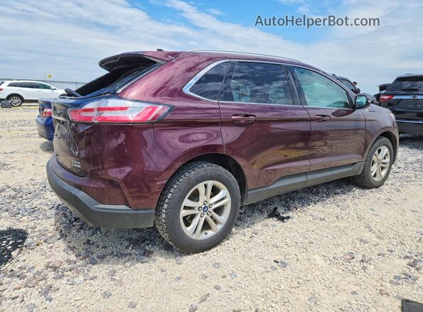 2FMPK4J94KBB38876 2019 FORD EDGE Maroon 