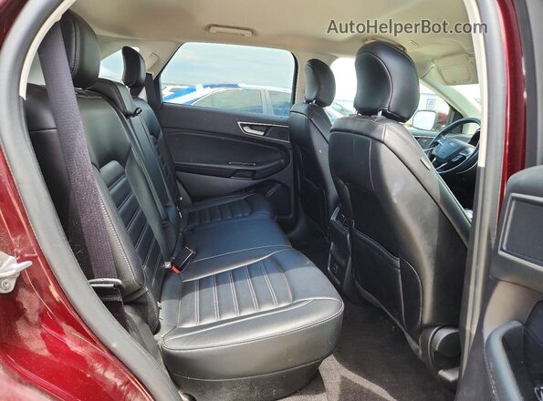 2FMPK4J94KBB38876 2019 FORD EDGE Maroon 