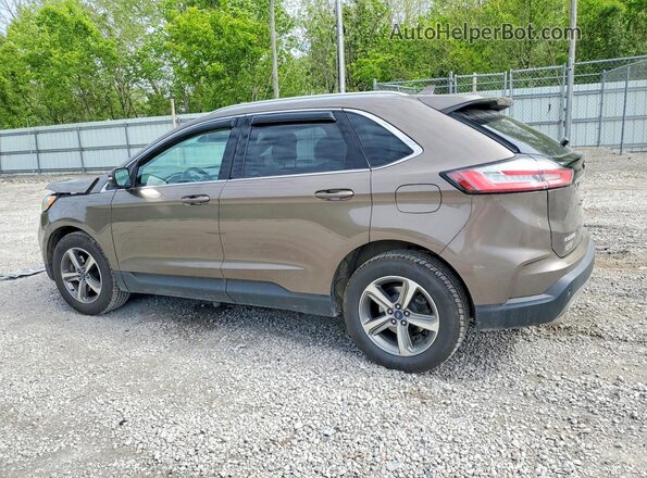 2FMPK4J94KBC59603 2019 FORD EDGE Tan Задня ліва чверть