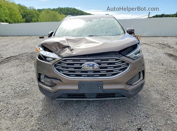 2FMPK4J94KBC59603 2019 FORD EDGE Tan Вид спереду