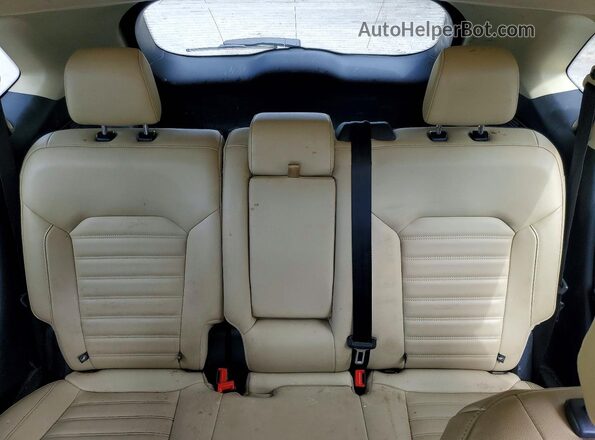 2FMPK4J94KBC59603 2019 FORD EDGE Tan Вид задніх сидінь