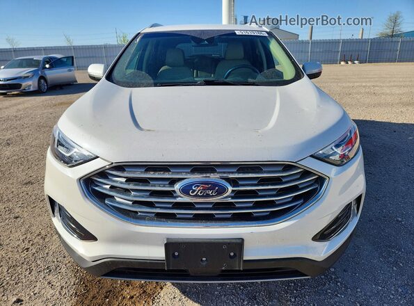 2FMPK4J94LBA32591 2020 FORD EDGE White Front view