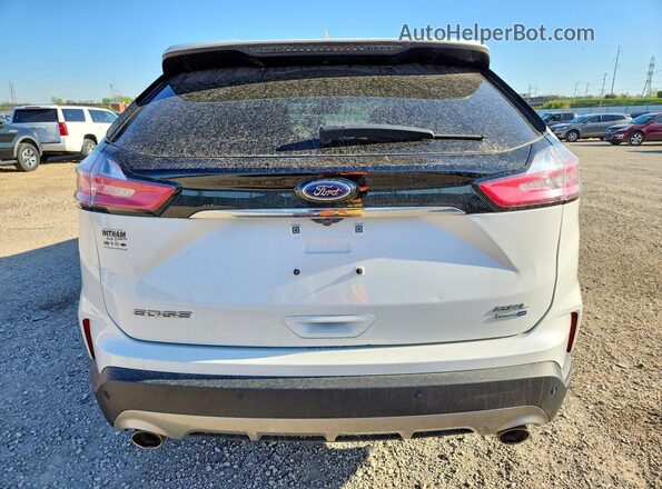 2FMPK4J94LBA32591 2020 FORD EDGE White Rear view