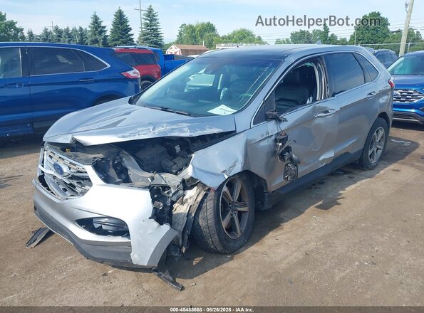 2FMPK4J94LBA48077 2020 FORD EDGE Silver Przód lewy