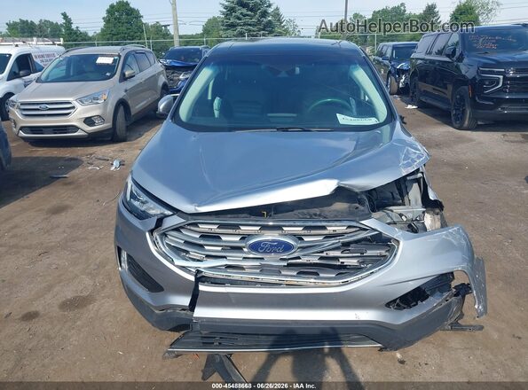 2FMPK4J94LBA48077 2020 FORD EDGE Silver Widok zestawu wskaźników