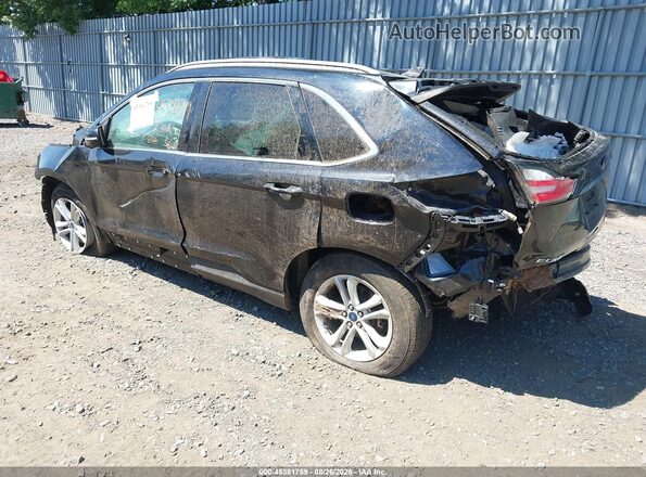 2FMPK4J94LBA99370 2020 FORD EDGE Black Հետևի ձախ