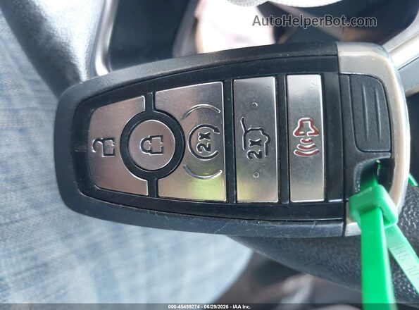 2FMPK4J94LBB46879 2020 FORD EDGE Синий Вид панели приборов