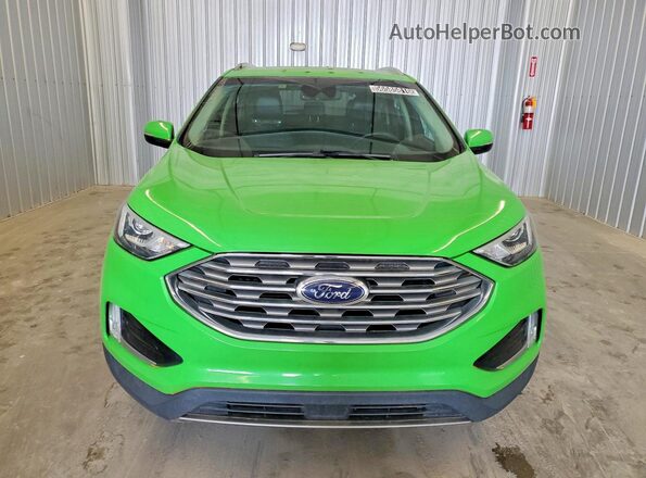 2FMPK4J94LBB48096 2020 FORD EDGE Green Front view