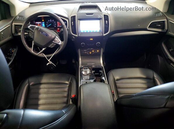 2FMPK4J94LBB48096 2020 FORD EDGE Green Dashboard view